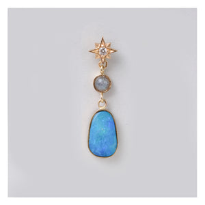 ocean opal earrings