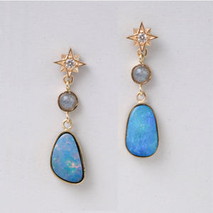 ocean opal earrings